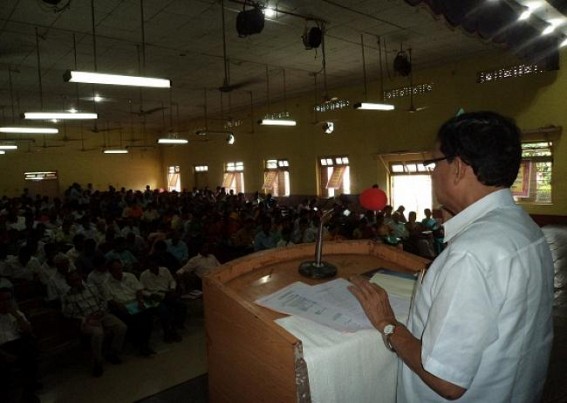 PWD Minister Badal Chowdhury held review meeting PWD Minister Badal Chowdhury held review meeting